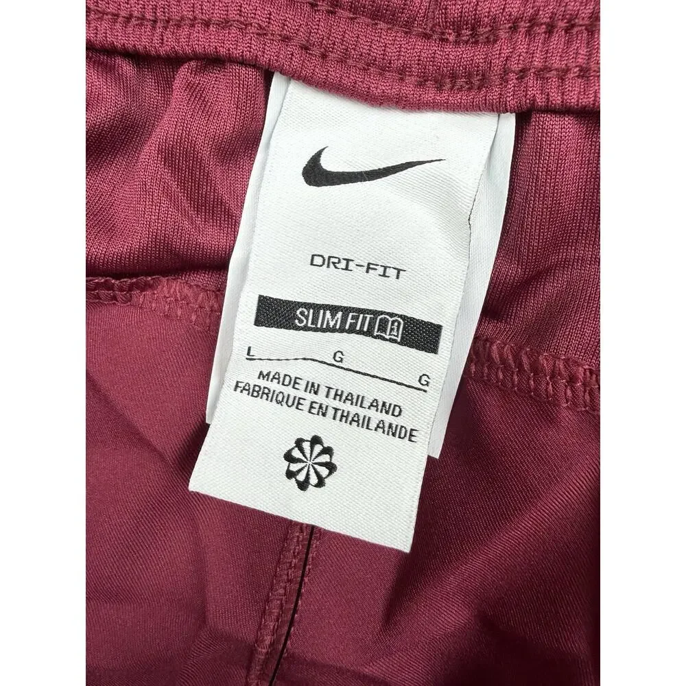 Nike Laser V Women’s Soccer Shorts Large Burgundy Dri-FIT Slim Fit NWT